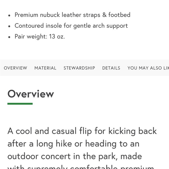 Stio Bircher leather flip NIB size 8 - Picture 4 of 6